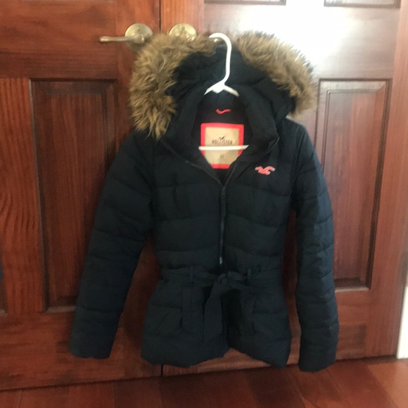 Hollister Jackets & Blazers - Holster jacket dark blue